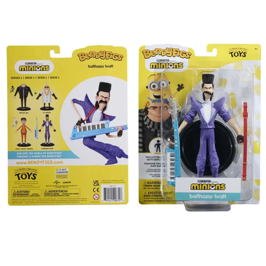 Minions Balthazar Bratt Bendyfig DS Modellismo Minions Balthazar Bratt Bendyfig