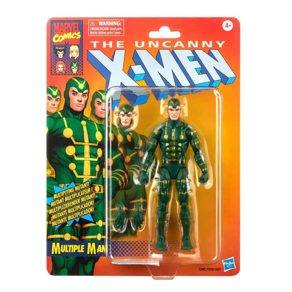 ML Vintage X-Men Multiple Man AF DS Modellismo Ml Vintage X-Men Multiple Man Af HASBRO