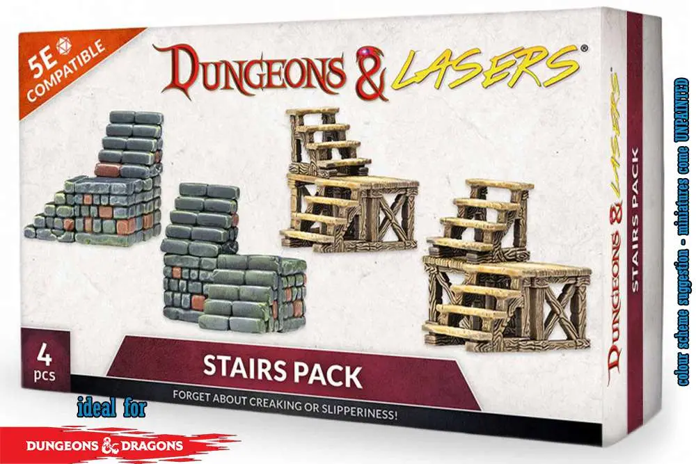 D&L Stairs Pack DS Modellismo D&L Stairs Pack ARCHON GAMES