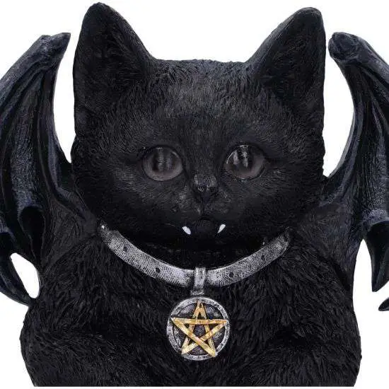 Vampuss Black Bat Cat Door Knocker DS Modellismo Vampuss Black Bat Cat Door Knocker