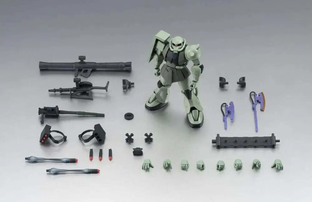 RS MS-06 Zaku II Mass Prod Anime AF DS Modellismo RS MS-06 Zaku II Mass Prod Anime Af BANDAI