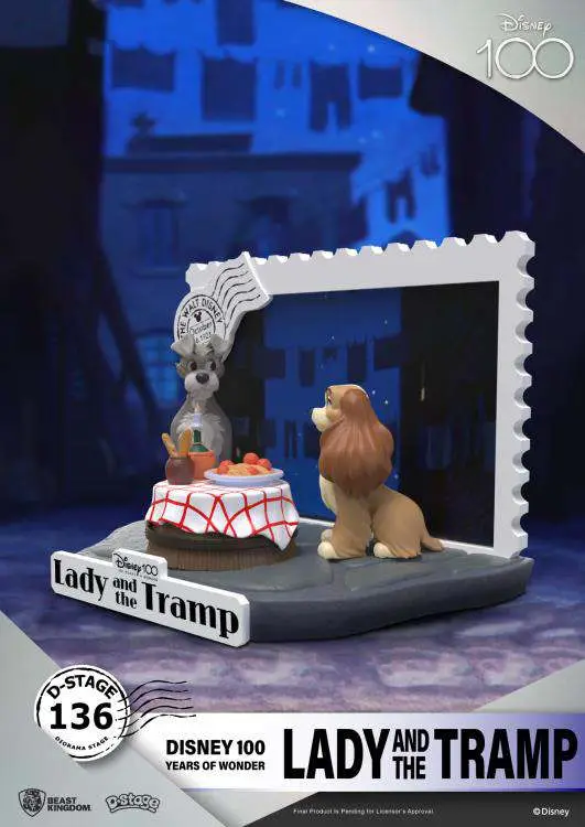 D-stage Disney 100 Years Lady and Tramp DS Modellismo D-stage Disney 100 Years Lady Tramp