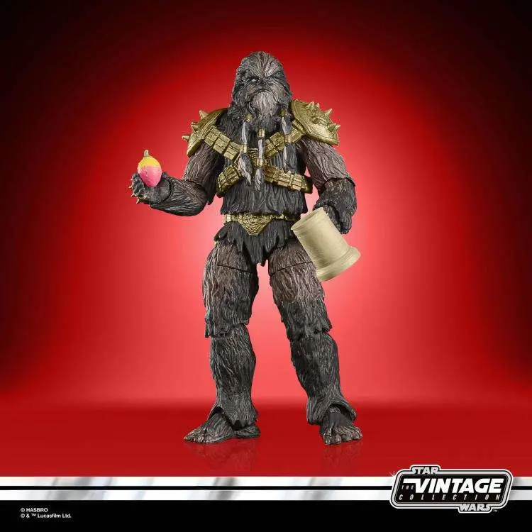 SW Vintage Tbobf Black Krrsantan AF DS Modellismo Sw Vintage Tbobf Black Krrsantan Af HASBRO