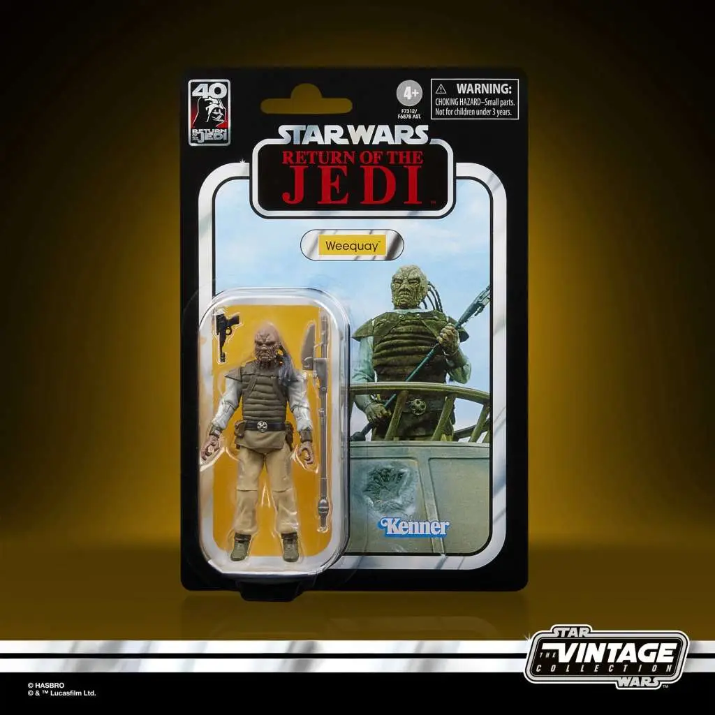 SW Vintage Rotj Weequay AF DS Modellismo Sw Vintage Rotj Weequay Af HASBRO
