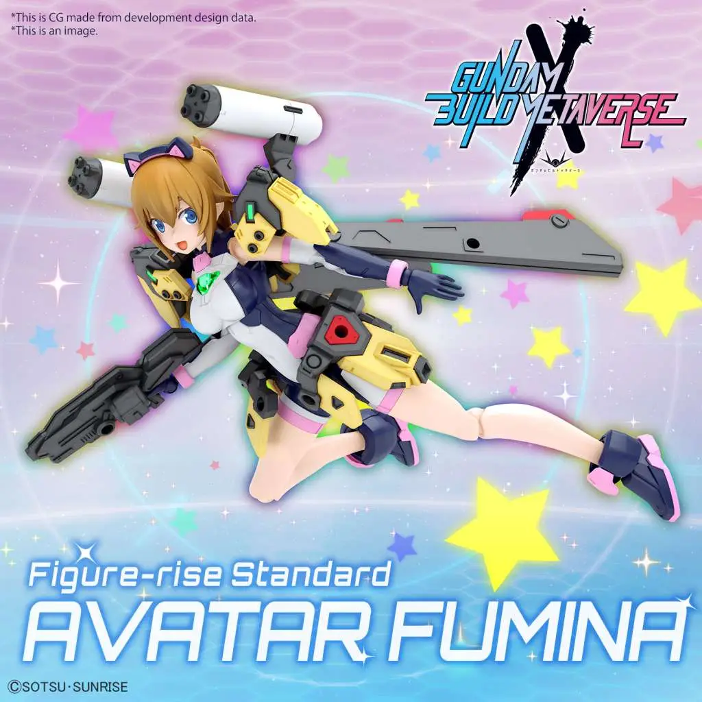 Figure Rise Avatar Fumina DS Modellismo Rise Avatar Fumina BANDAI MODEL KIT GUNPLA