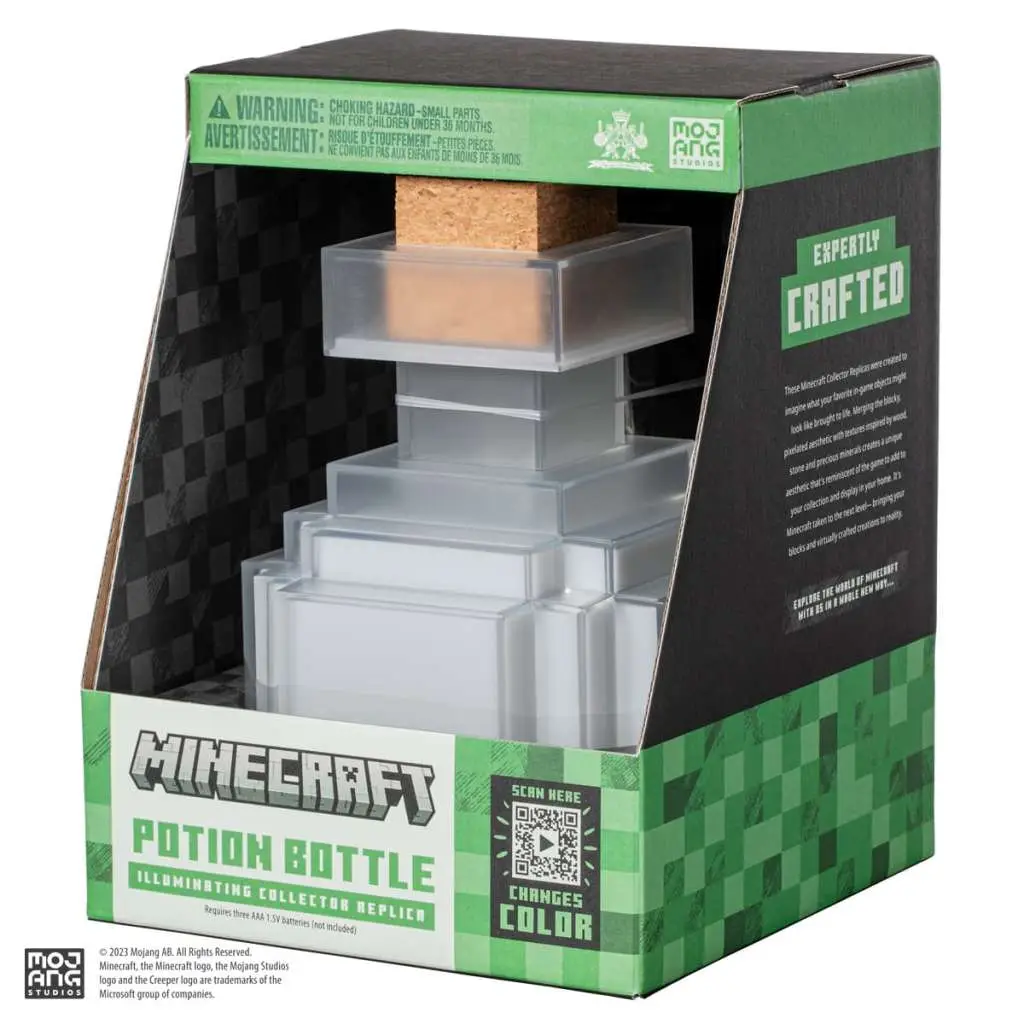 Minecraft Illuminating Potion Bottle DS Modellismo Minecraft Illuminating Potion Bottle