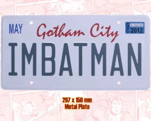 Piatto Batman Iambatman Tin Sign FANATTIK