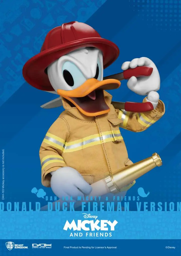 Mickey & Friends Donald Duck Fireman Version DS Modellismo Mickey & Friends Donald Duck Fireman
