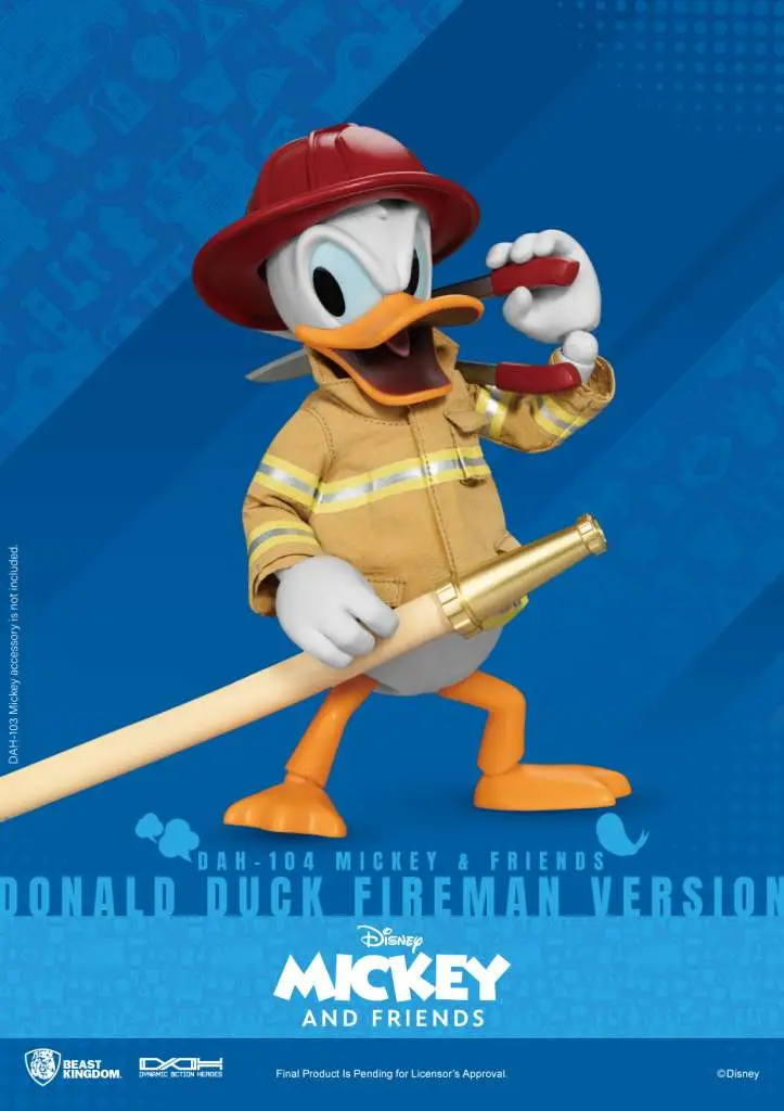 Mickey & Friends Donald Duck Fireman Version DS Modellismo Mickey & Friends Donald Duck Fireman