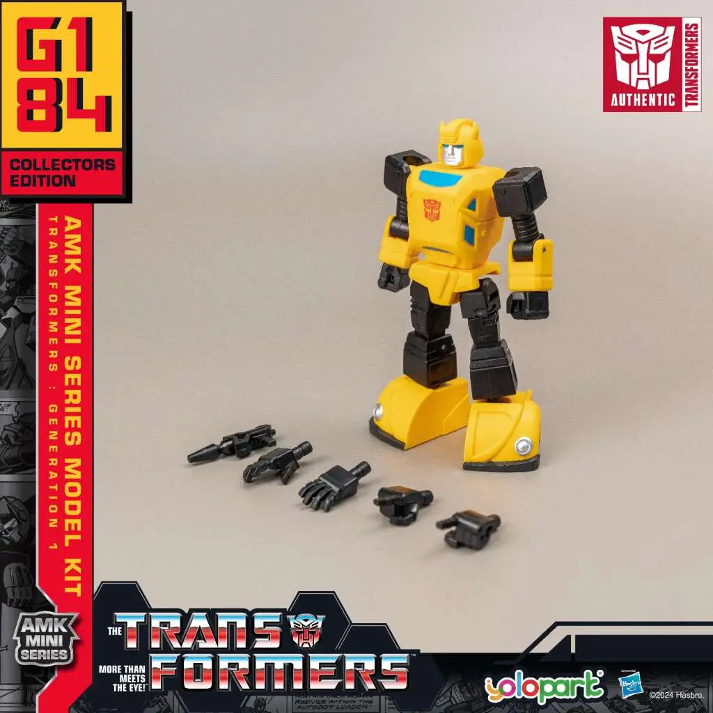 Transformers Genration One Bumblebee AMK Mini Model Kit DS Modellismo Transformers Genration One Bumblebee Amk