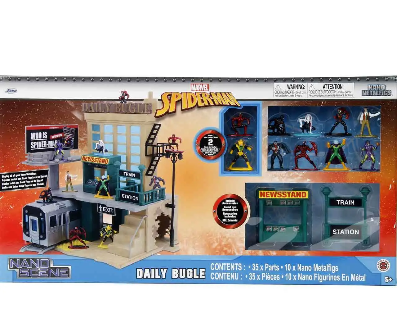 Marvel Spider Man Daily Bugle Nano Scene Diorama DS Modellismo Marvel Spider Man Daily Bugle Nano Scene