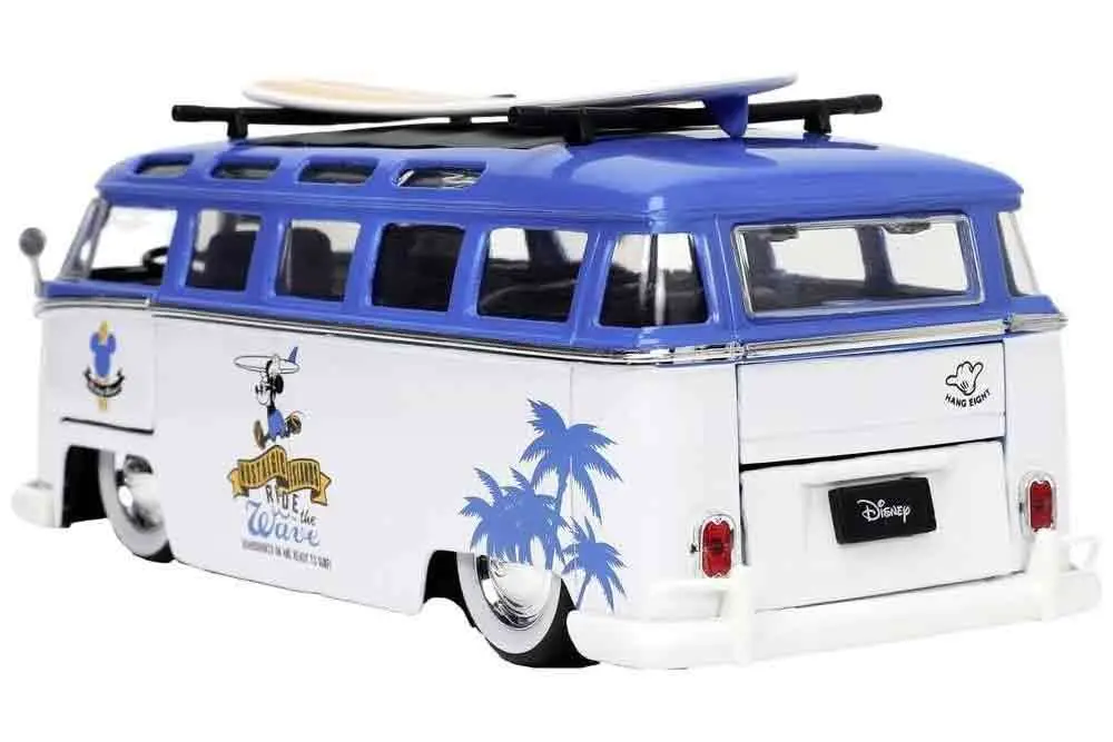 Mickey Mouse 1967 Volkswagen T1 Van & Mickey 1/24 Die-Cast Model DS Modellismo Mickey Mouse 1967 Volkswagen T1 scala 1/24