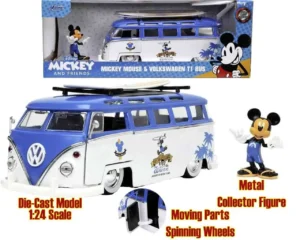 Mickey Mouse 1967 Volkswagen T1 scala 1/24