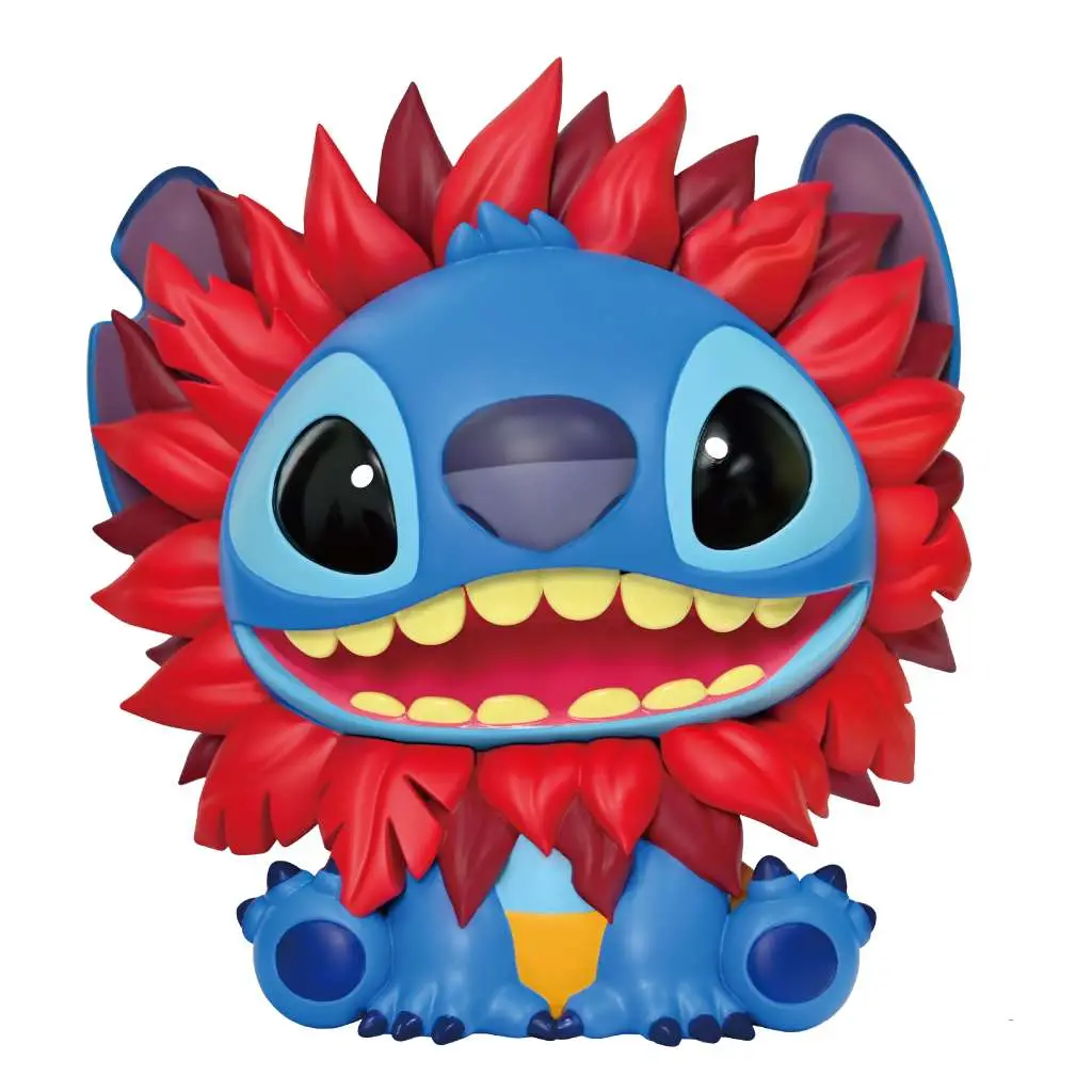 Salvadanaio Stitch IN Lion King Costume PVC DS Modellismo Salvadanaio Stitch In Lion King Costume