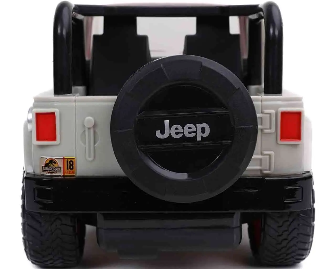 Jurassic Park 1992 Jeep Wrangler YJ Sahara 1/16 Remote Control Model DS Modellismo Jurassic Park 1992 Jeep Wrangler scala 1/16