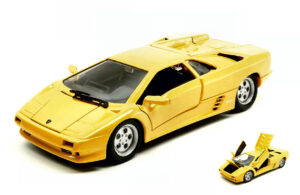 Lamborghini Diablo 1994 Yellow scala 1:24