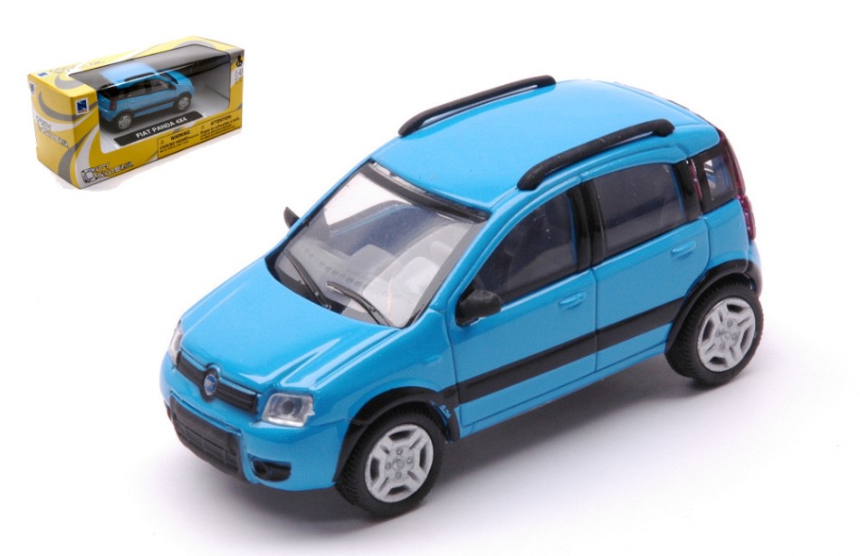Fiat Panda 4x4 Blue 1:43 DS Modellismo Fiat Panda 4x4 Blue scala 1:43 New Ray