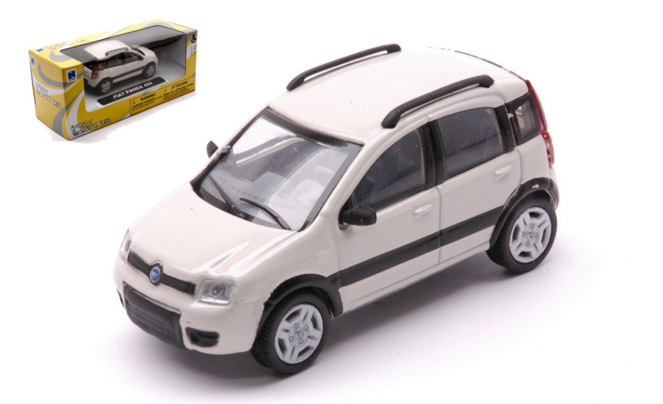 Fiat Panda 4x4 White 1:43 DS Modellismo Fiat Panda 4x4 White scala 1:43 New Ray