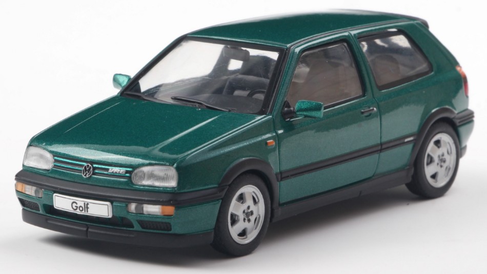 Volkswagen Golf MKIII VR6 1994 Dragon Green Pearl 1:43 DS Modellismo Volkswagen Golf Mkiii VR6 1994 scala 1:43
