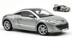Peugeot Rcz 2010 Mercury Grey scala 1:18