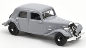 Citroen 11 A 1937 Grey scala H0 1:87 Norev
