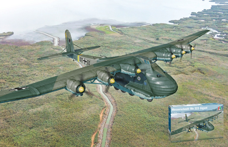 Messerschmitt ME 323 Gigant Kit 1:72 DS Modellismo Messerschmitt Me 323 Gigant Kit scala 1:72