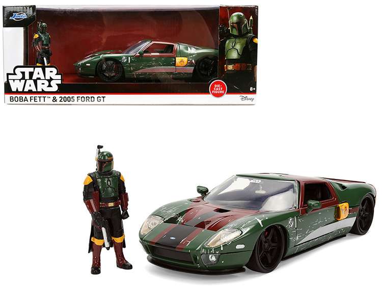 Ford GT 2005 Star Wars Boba Fett Various 1:24 DS Modellismo Ford GT 2005 Star Wars Boba Fett scala 1:24