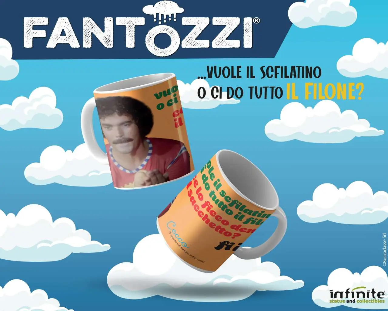 Tazza Fantozzi Cecco Sfilatino DS Modellismo Tazza Fantozzi Cecco Sfilatino