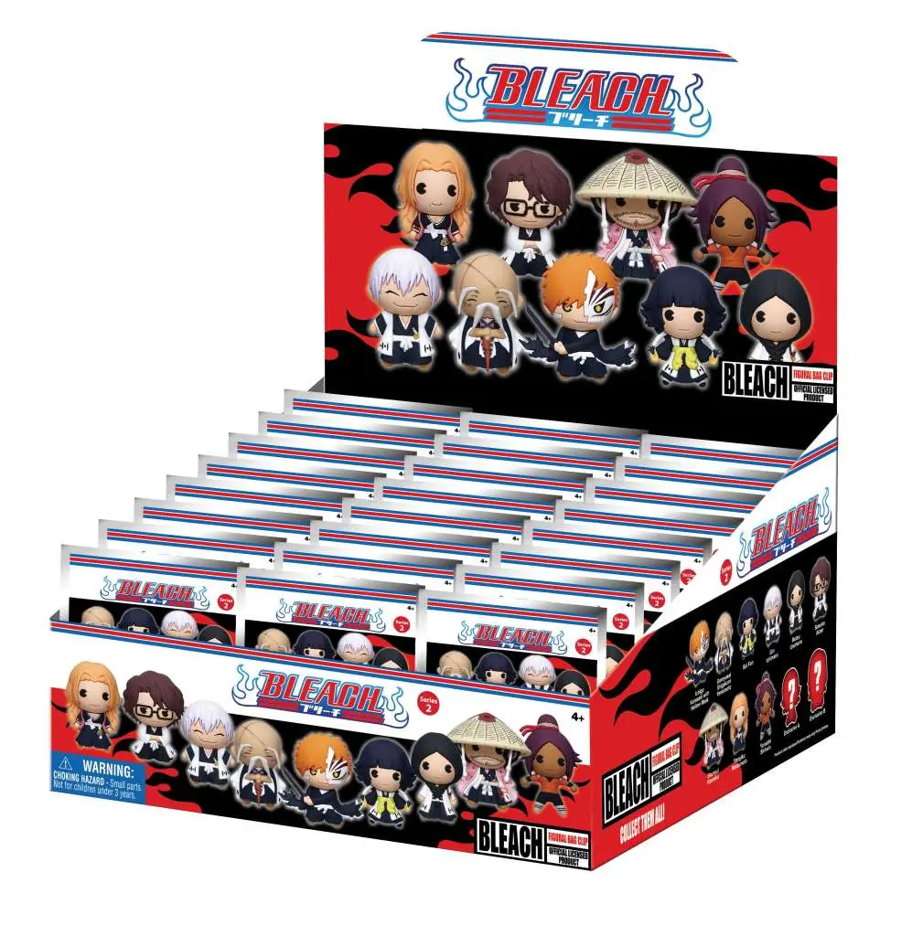Clip ferma sacchetti Moschettone Bleach s2 Blind Box Display (24) DS Modellismo Clip ferma sacchetti Moschettone Bleach s2