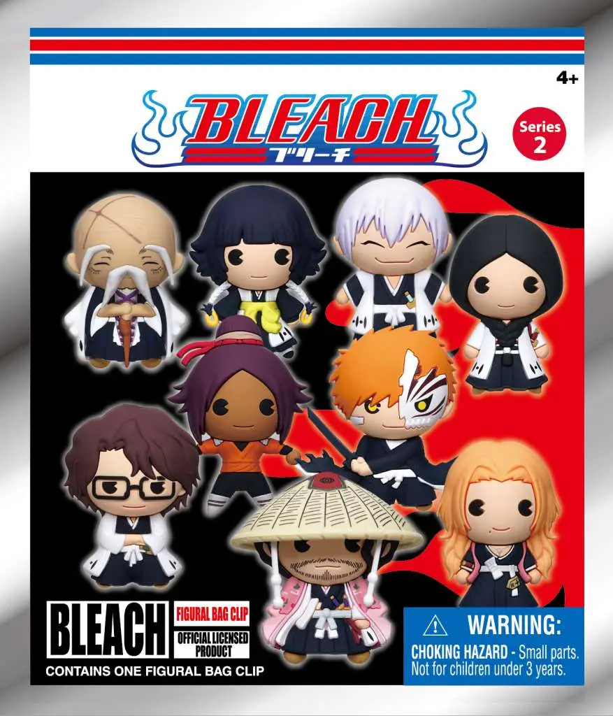 Clip ferma sacchetti Moschettone Bleach s2 Blind Box Display (24) DS Modellismo Clip ferma sacchetti Moschettone Bleach s2