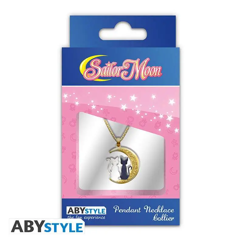 Collana Sailor Moon Cats on The Moon Pendant DS Modellismo Collana Sailor Moon Cats on Moon Pendant