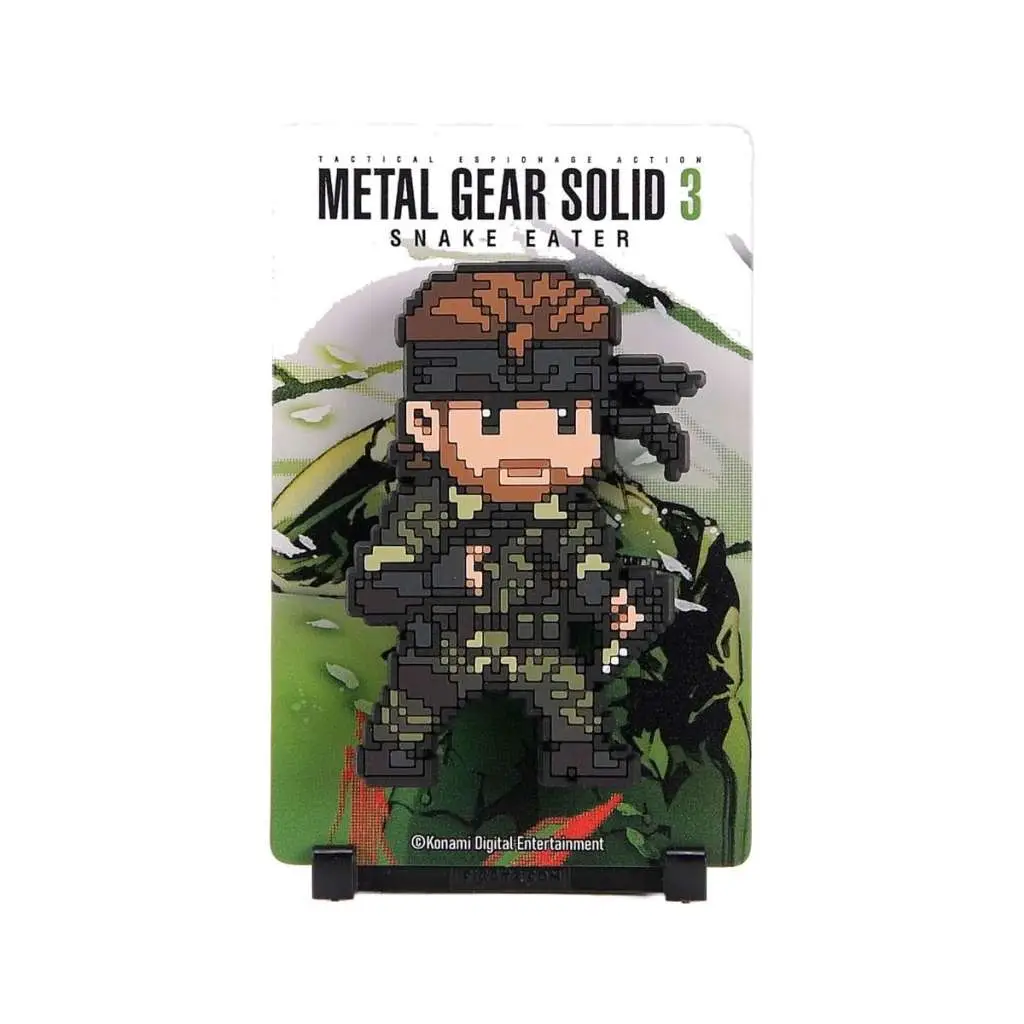 Calamita in metallo Gear Solid 3 Naked Snake Figgyz Pop da collezione Magnet Fmg3ns01 DS Modellismo Calamita in metallo Gear Solid 3 Naked Snake