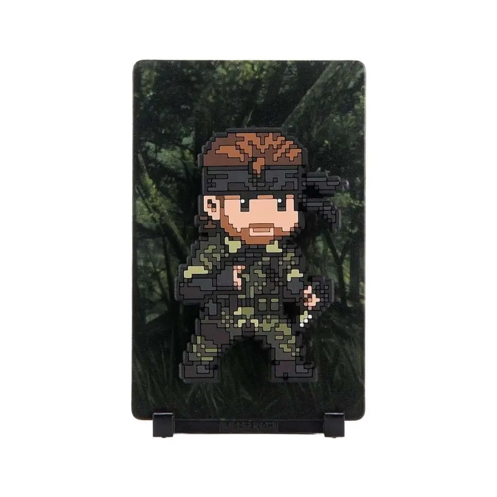 Calamita in metallo Gear Solid 3 Naked Snake Figgyz Pop da collezione Magnet Fmg3ns01 DS Modellismo Calamita in metallo Gear Solid 3 Naked Snake