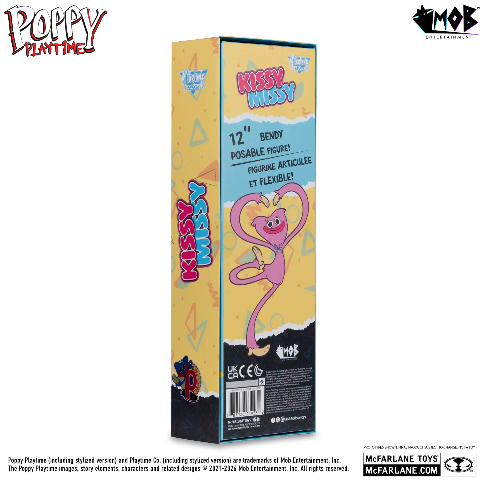 Poppy Playtime 12INCH Coffin Kissy Missy Figure DS Modellismo Poppy Playtime 12INCH Coffin Kissy Missy