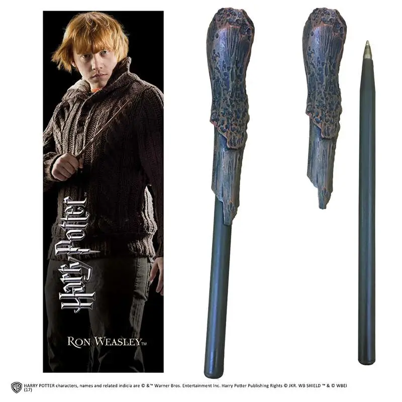 Penna hp Ron Weasley Wand And Bookmark DS Modellismo Penna hp Ron Weasley Wand Bookmark