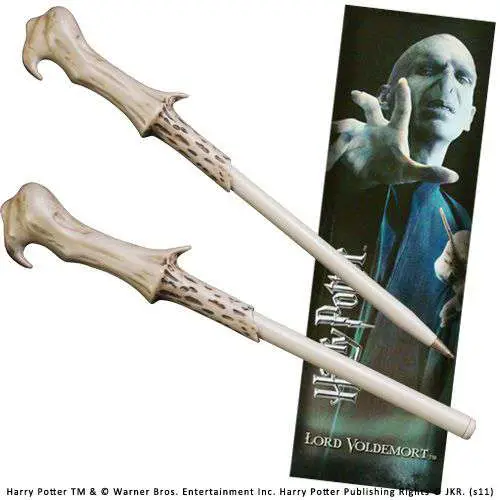 Penna hp Voldemort Wand And Bookmark DS Modellismo Penna hp Voldemort Wand Bookmark