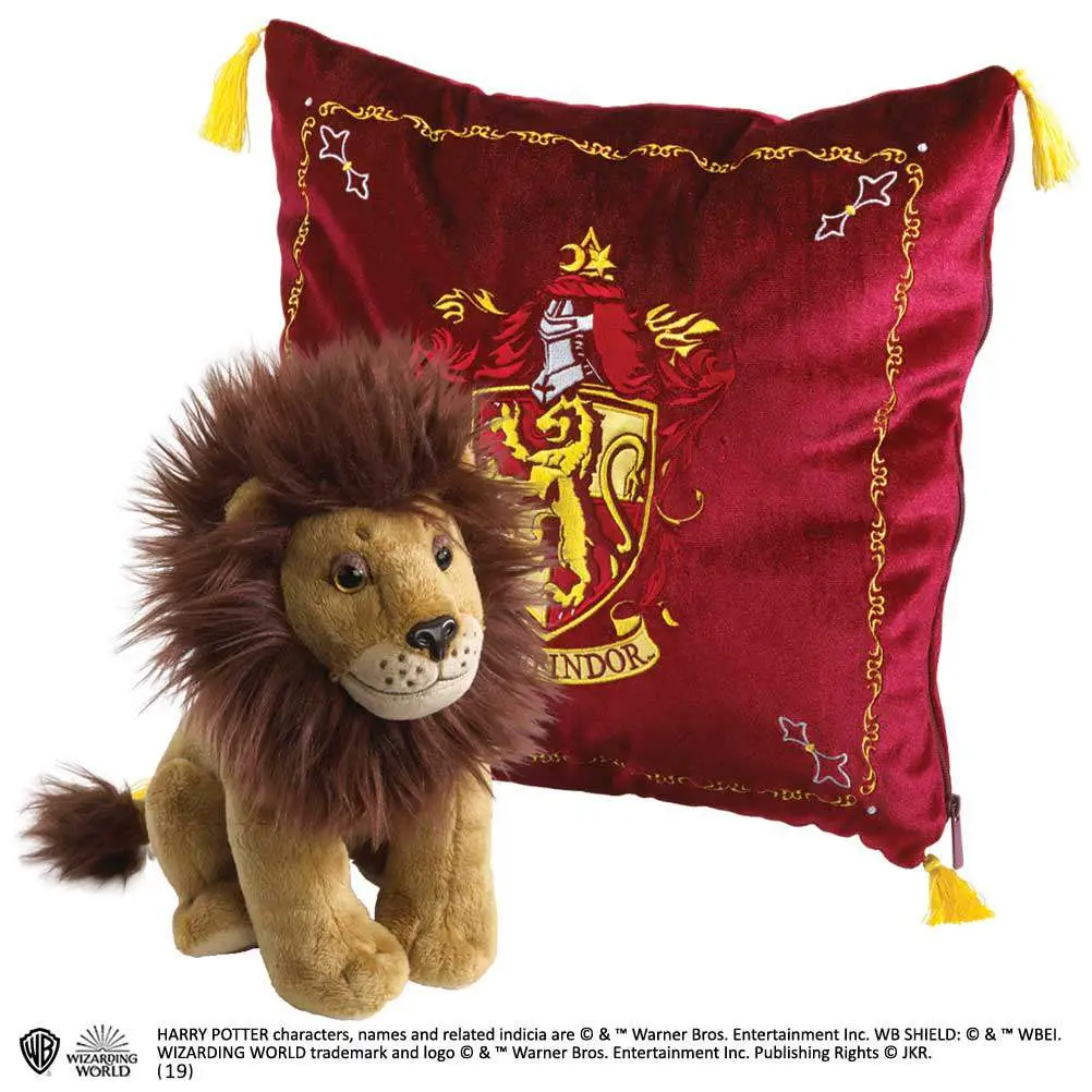Peluche Cuscino hp Grifondoro House Mascot Plush With DS Modellismo Peluche Cuscino hp Grifondoro House Mascot