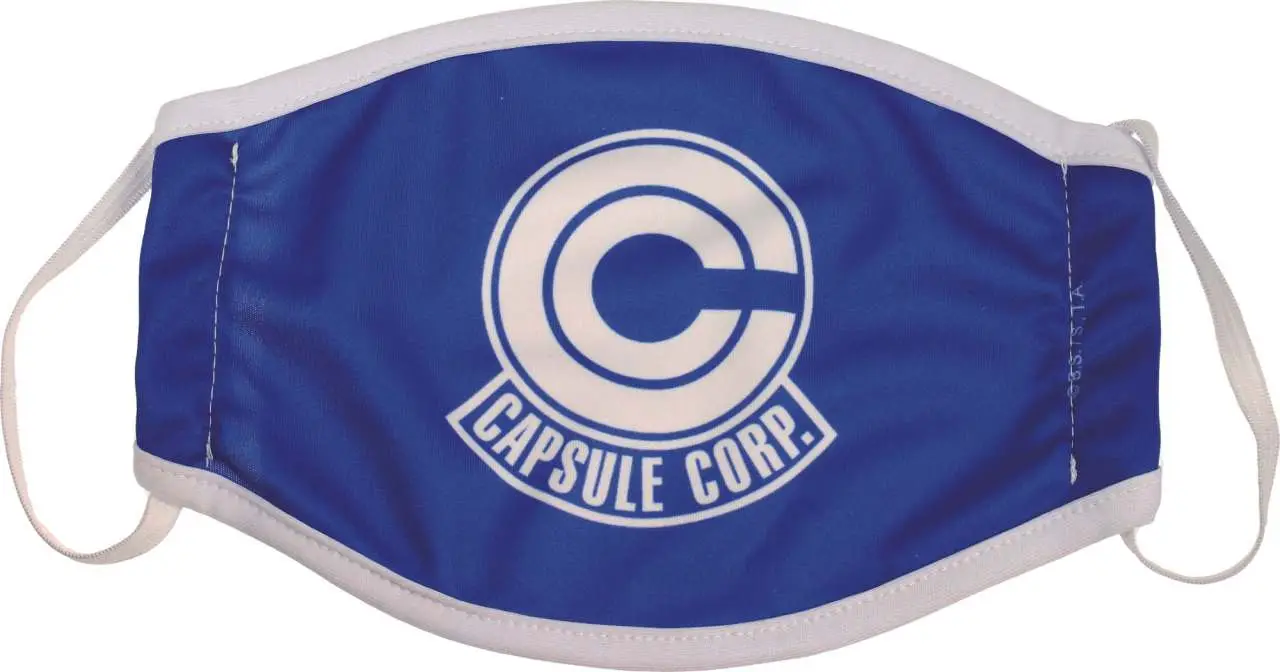 Mascherina Maschera Dragon Ball Capsule Corp Kids DS Modellismo Mascherina Maschera Dragon Ball Capsule Corp