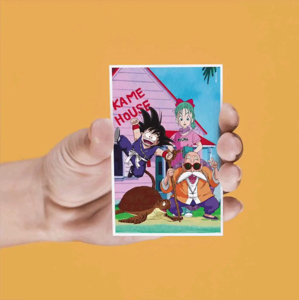 Calamita Dragon Ball 4 Lenticular Magnets Set DS Modellismo Calamita Dragon Ball 4 Lenticular Magnets