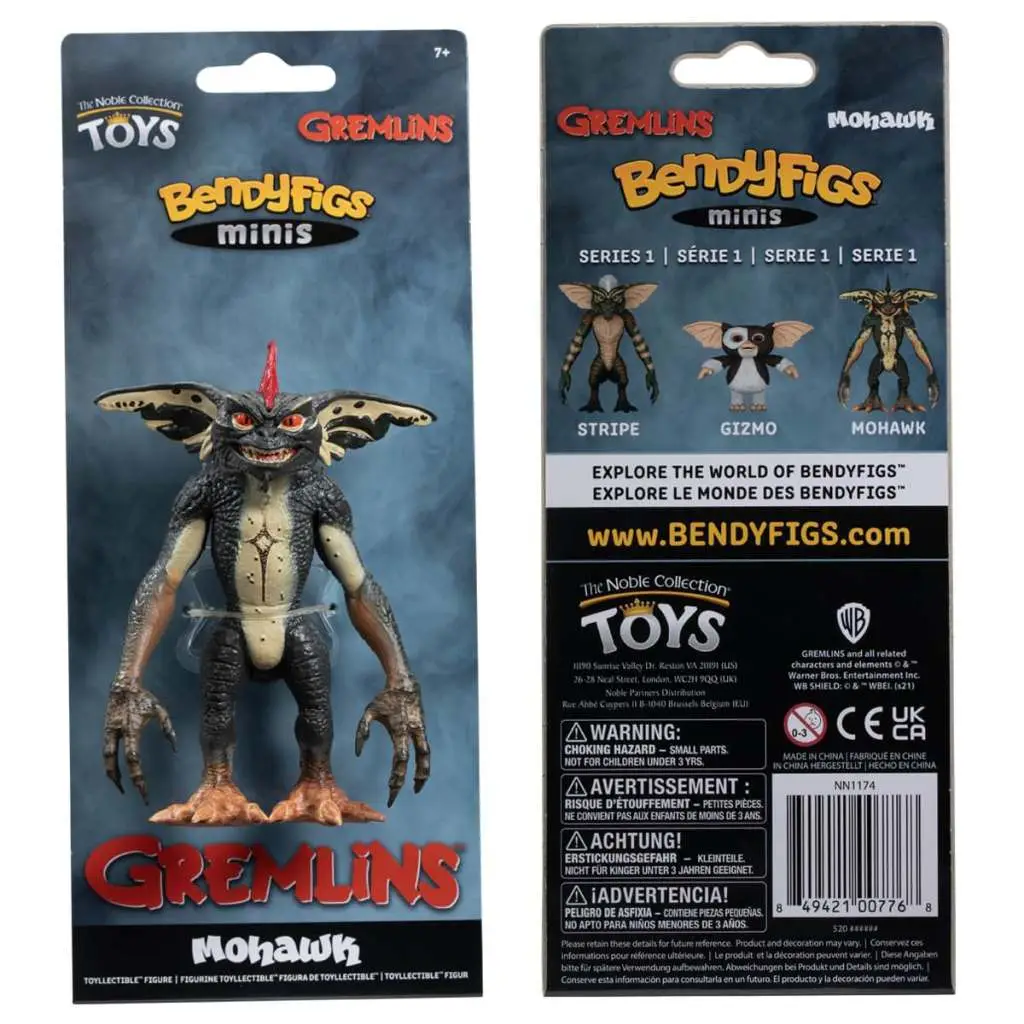 Gremlins Mohawk Mini Bendyfig DS Modellismo Gremlins Mohawk Mini Bendyfig