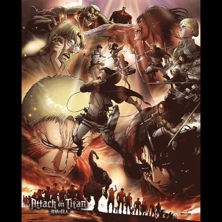 Poster Lenticolare Attack on Titan s3 Lenticular Poster DS Modellismo Poster Lenticolare Attack on Titan s3