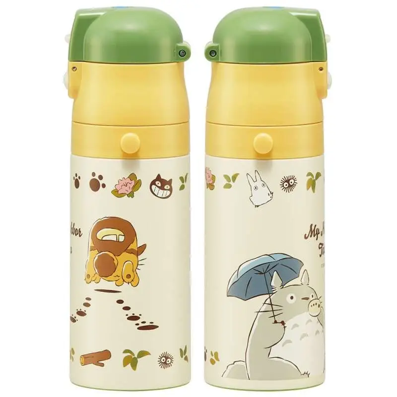 Borraccia Totoro & Catbus Double Opening Thermos Bottle DS Modellismo Borraccia Totoro & Catbus Double Opening