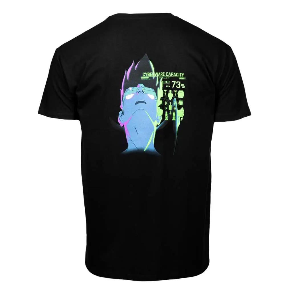 Maglietta Cyberpunk Edgerunners Neon David T/s m DS Modellismo Maglietta Cyberpunk Edgerunners Neon David