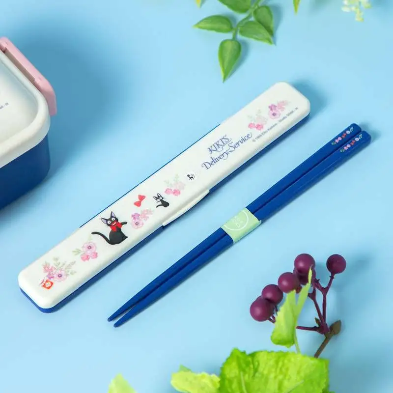 Bacchette da Cucina Kiki Delivery Service Jiji Flower 18 cm Chopsticks Box Set DS Modellismo Bacchette da Cucina Kiki Delivery Service