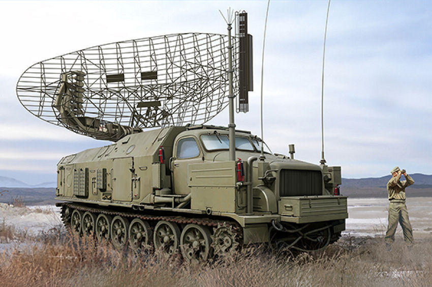 P-40/1S12 Long Track S-Band Acquisition Radar Kit 1:35 DS Modellismo P-40/1S12 Long Track S-Band scala 1:35