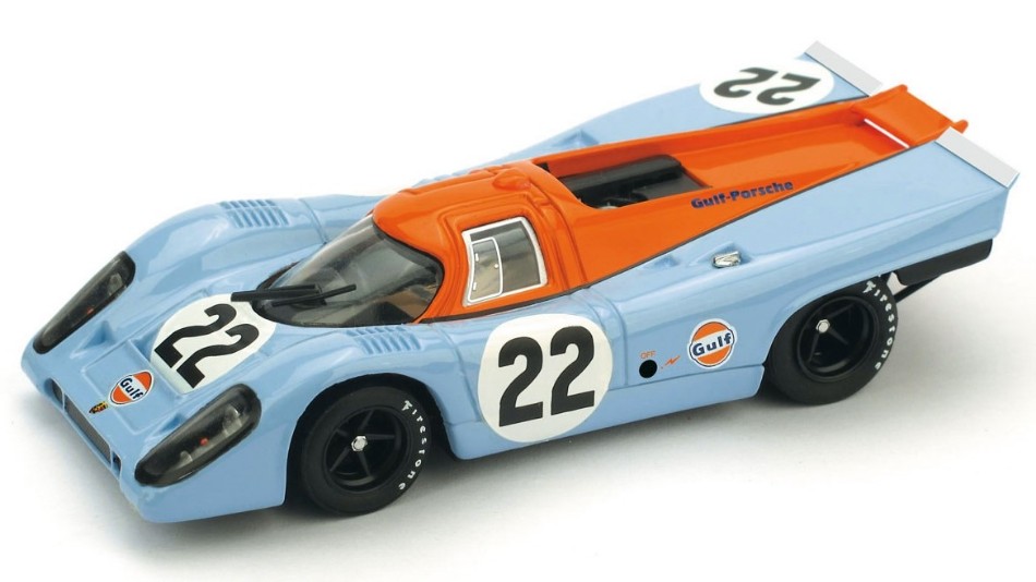Porsche 917K N.22 24 H Le Mans 1970 Haiwood-Hobbs 1:43 DS Modellismo Porsche 917K 24 H Le Mans 1970 scala 1:43