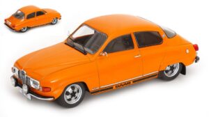 Saab 96 V4 1970 Orange scala 1:18