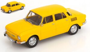Skoda 100 1969 Yellow scala 1:18