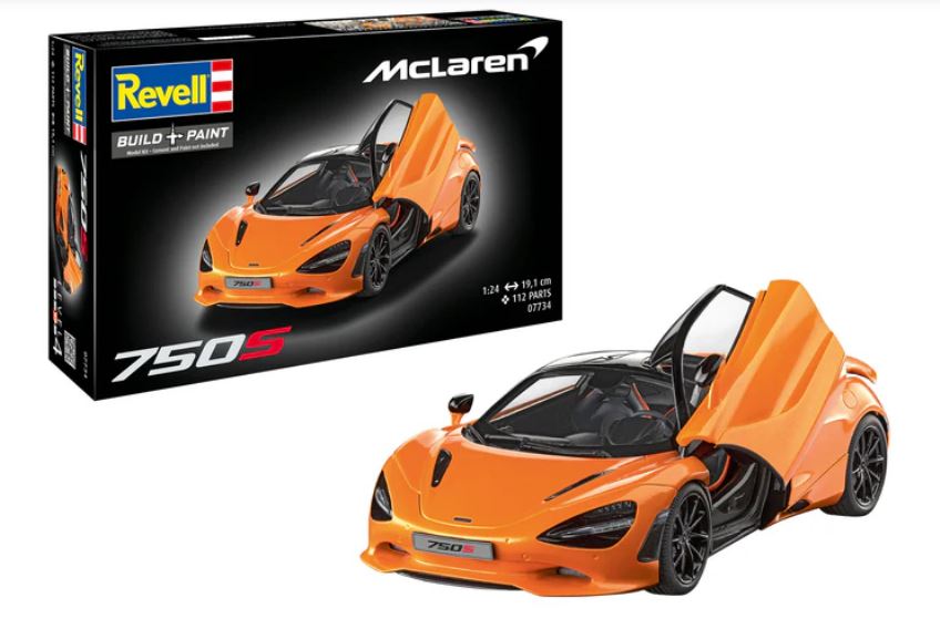MC Laren 750S Kit 1:24 DS Modellismo Mc Laren 750S Kit scala 1:24 Revell