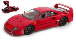Ferrari F40 Lightweight 1990 Red scala 1:12